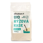 Bezlepková ryžová kaša instantná bio 200 g Allnature
