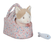 Mačička plyšová Marley v kabelke Little Dutch
