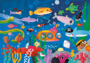 Drevená knižka s puzzle Dobrodružstvo Vilac