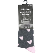 Pančuchové nohavice detské Max so srdiečkami