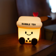 LED silikónová nočná lampička - Bubble Tea Mary's