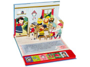 Snehulienka - priestorové leporelo s rozprávkou so 6 zvukmi