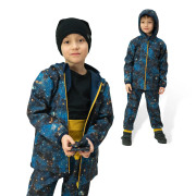 Detská softshellová bunda Duo Galaxia - modrá Esito