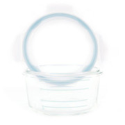 Sklenené misky s viečkami B-Glass Bowls 280 ml Bo Jungle