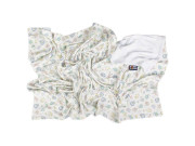 Obojstranná bambusová deka 70 x 100 cm