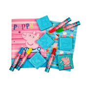 Veľký pečiatkovací set 12 ks Peppa Pig