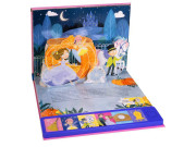 Popoluška - priestorové leporelo s rozprávkou so 6 zvukmi