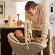 Jedálenská stolička a lehátko Fini Up 2 v 1 Grey Kinderkraft