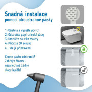 Bezpečnostný zámok toaletného sedátka Sipo