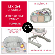 Lexi chodítko 2 v 1 Topmark