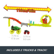 Hot Wheels Monster trucks power smashers dráha masívne deštrukcie