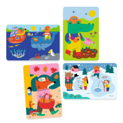 Vodné omaľovánky 4 ročné obdobia Djeco