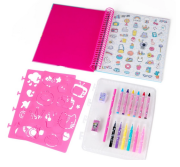 Kreatívne omaľovánky vrátane šablón