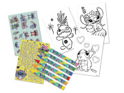 Lilo a Stitch pracovné listy s farbami