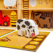 Krabička na hranie farma zvierat Bigjigs Toys