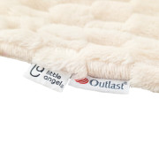 Deka dvojitá bublinky Mazlík 70 x 100 cm Outlast® - Smotanová/biela káva