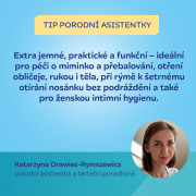 Jednorazové bambusové uteráky 120 ks Canpol babies