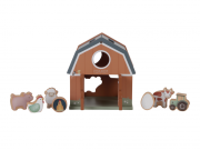 Domček s vkladacími tvarmi drevený Farma Little Dutch