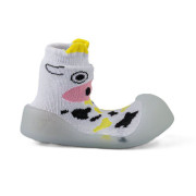 Ponožkové topánočky Cow Chameleon