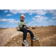 Mikina rozopínacia zelená psíkovia Little Angel