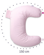Bambusový polohovací vankúš MiniRelax 150 cm Babymatex