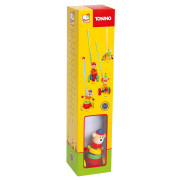 Jazdík medveď na tyči drevený 55 cm