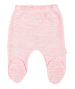 Pletená sada oblečenia pre bábätko Star 5dielna ružová Baby Nellys