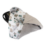 Zavinovacia deka do autosedačky minky Bomimi