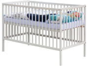 Detská postieľka s kompletnou výbavou 120 x 60 cm, Pánovi Scarlett