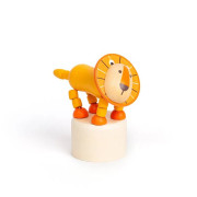 Drevené mačkacie zvieratká Safari Bigjigs Toys