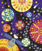 Súprava maxi Mozaika Vesmír Janod Atelier