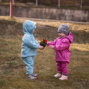 Detská bunda Warmkeeper Teal modrá Esito