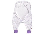 Letný spací vak bambus mačka fialové nohavice Kaarsgaren