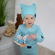 Rastúce body rebrované Turquoise - tyrkysová Esito