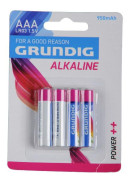 Batéria Grundig LR03/AAA 1,5 V alkaline 4ks