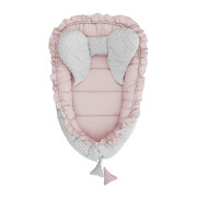 Hniezdočko pre bábätko Belisima Minky Mouse ružové