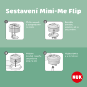 Fľaša Mini-Me Flip Frozen 450 ml 12 m+ Nuk