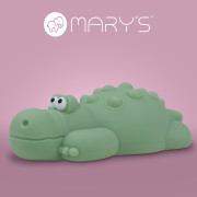 LED silikónová nočná lampička Pop It Rgb so zvukom - krokodíl Mary's