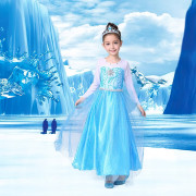 Detský kostým Elsa Star s doplnkami