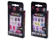 Súprava nalepovacích nechtov Monster High