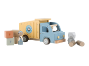 Nákladiak so sklápačkou drevený Little Dutch