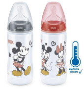 NUK FC+ fľaša s kontrolou teploty Mickey 300 ml
