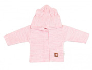 Pletená sada oblečenia pre bábätko Star 5dielna ružová Baby Nellys