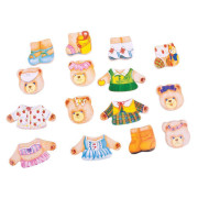Oblékací puzzle Medvedia rodinka Bigjigs Toys