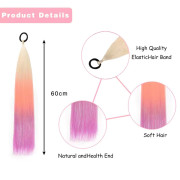 Vrkôčik s gumičkou Unicorn Dream 60 cm