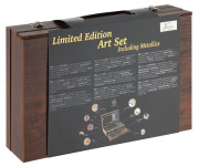 Veľký drevený kreatívny kufrík