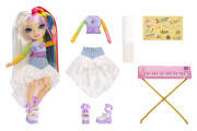 Rainbow High Junior Fashion bábika v rockovej kapele