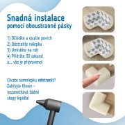 Ochrana rohov a hrán penová sada 4 ks Sipo