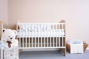Detská postieľka New Baby Leo 120 x60 cm dub