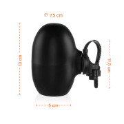 Hojdačka kočíka prenosné Bobby nabíjací Matt Black Zopa